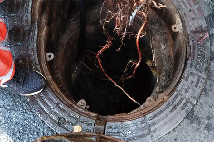 积玉口镇管道预处理